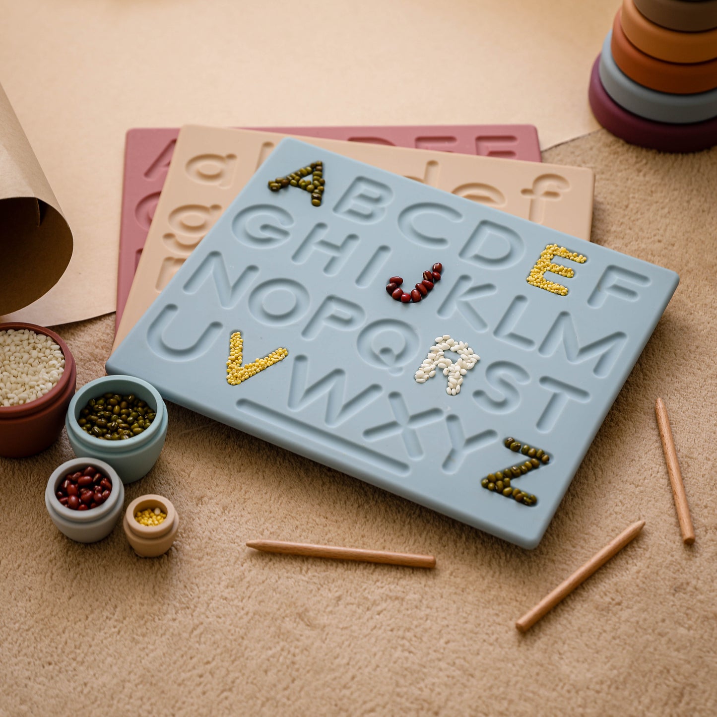 Alphabet Silicone Board