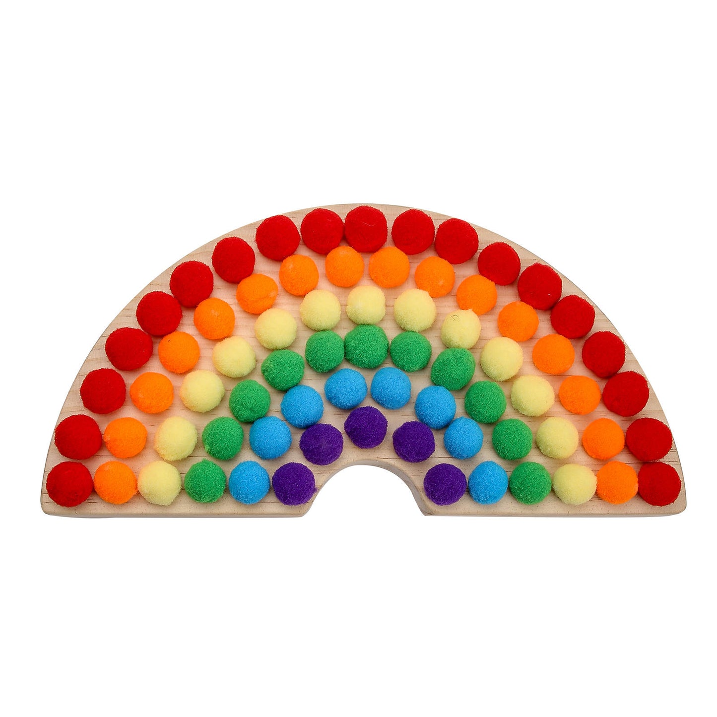 Rainbow Board Wooden Toys Color Sorting