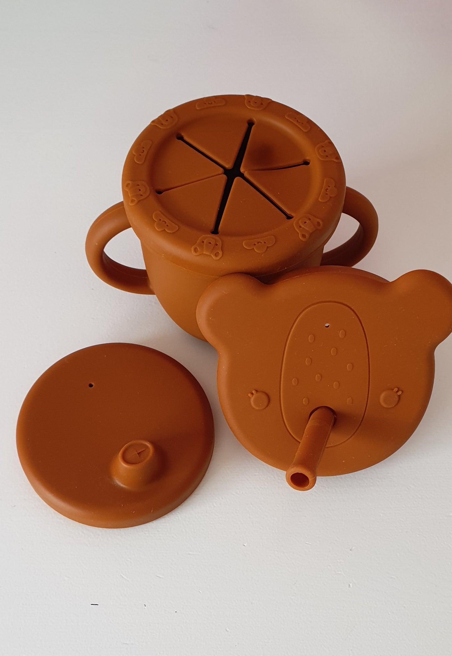 4 in 1 Sip-N-Snack Bear Cup