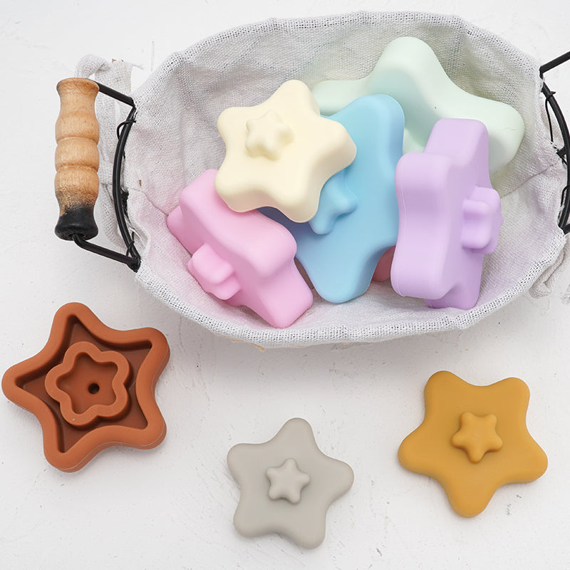 Silicone Stacking Stars